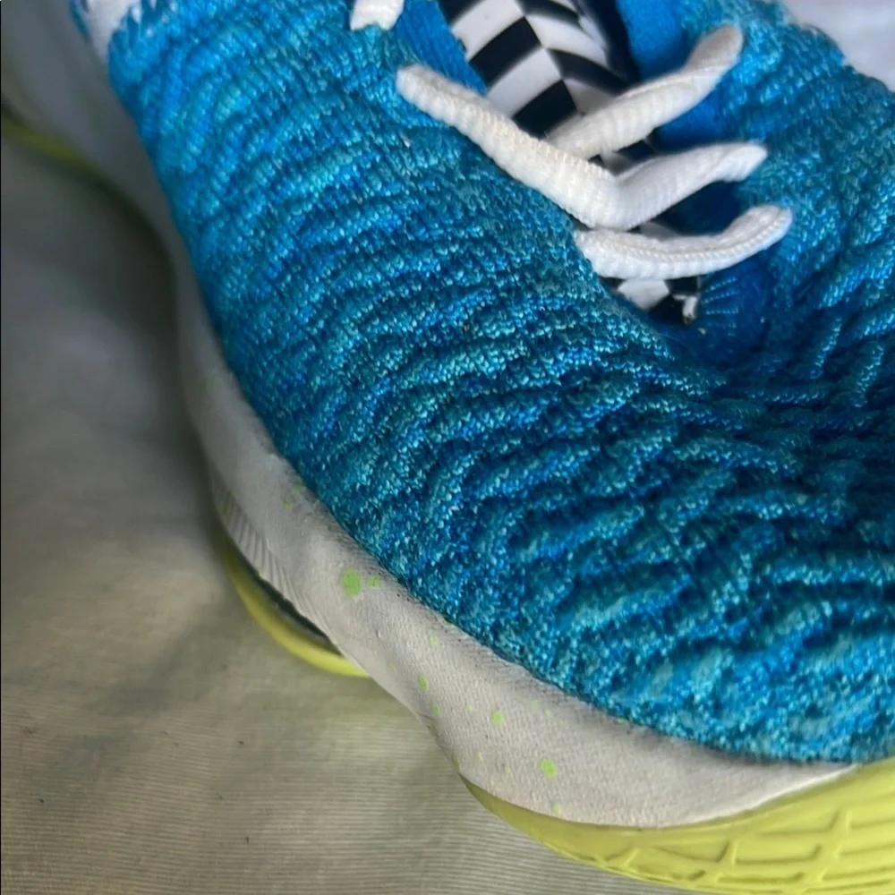 Nike Blue and White Performance Sneakers # 207
